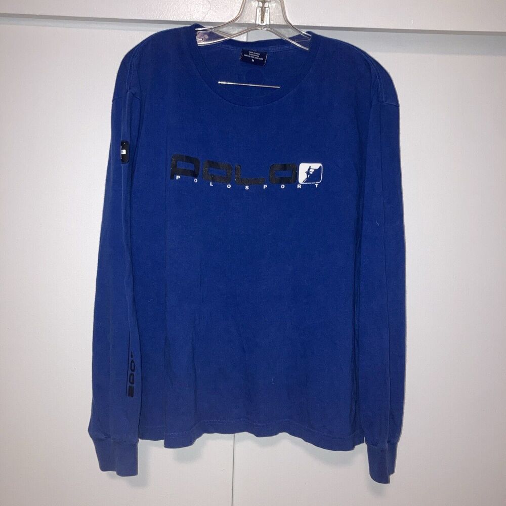 POLO SPORT RALPH LAUREN 2002 RL 67 Hiking Long Sleeve Medium